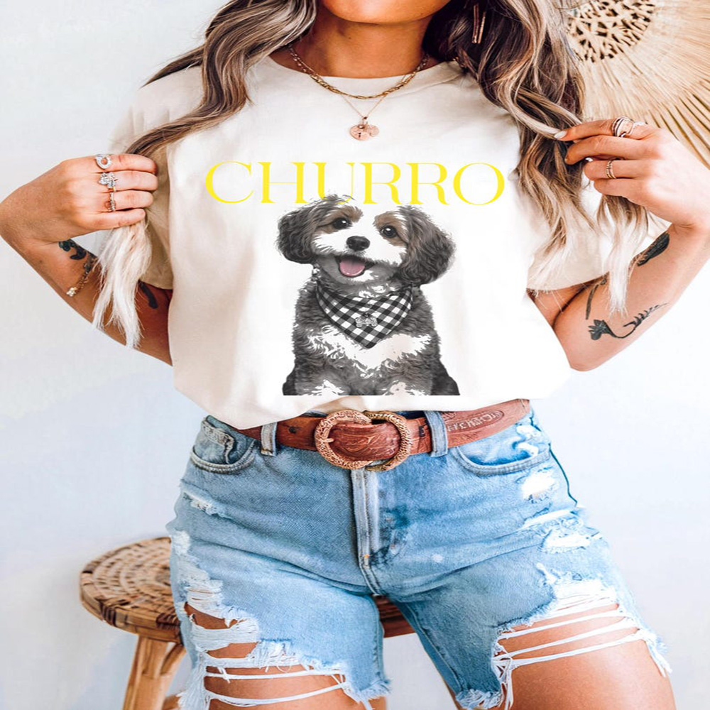 Camiseta Personalizada com Ret - Pet Portrait Custom avaliação e preço