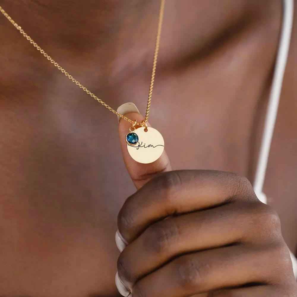 Colar Personalizado com Nome e - Birth Flower Necklace avaliação e preço