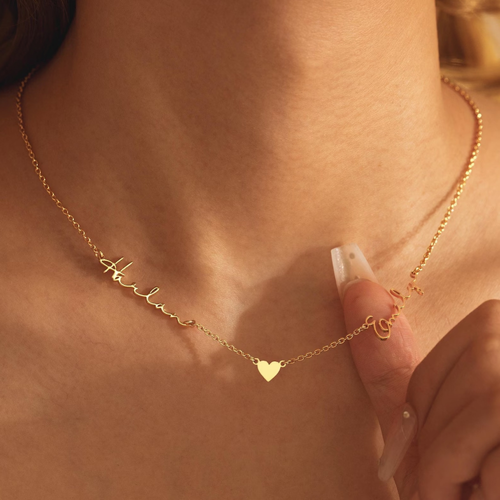 Lemegeton colar com nome perso - Birth Flower Necklace avaliação e preço